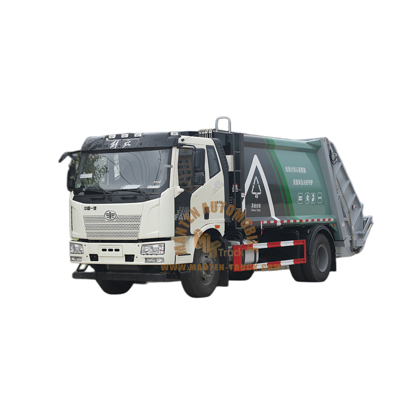 FAW J6L 12m³ Refuse Compactor Truck