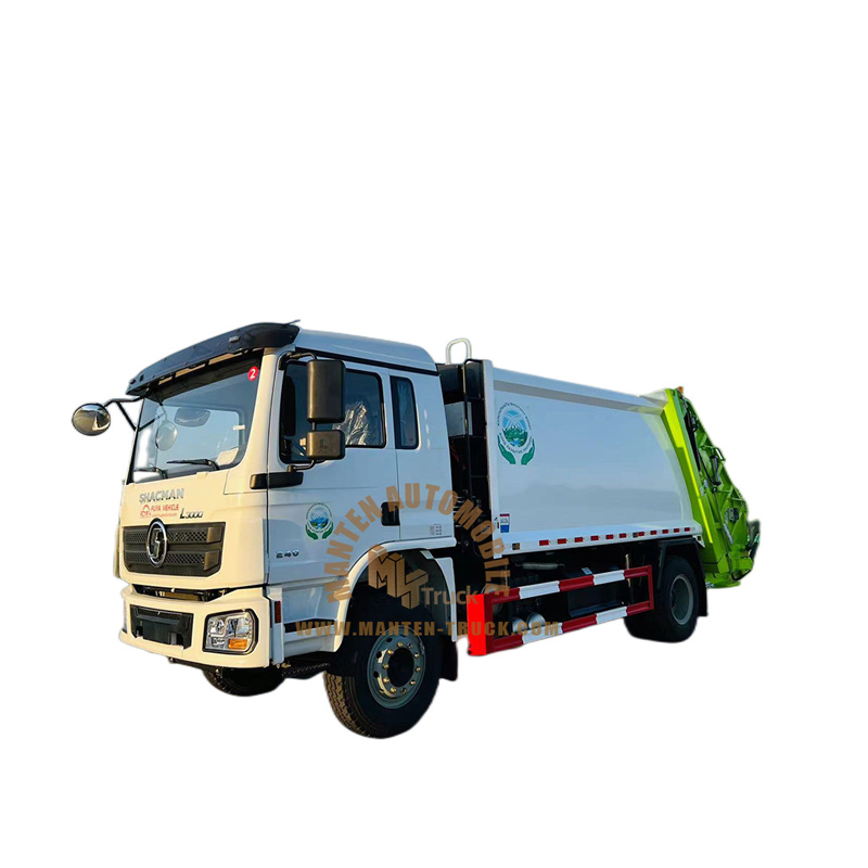 Shacman 14cbm Hydraulic Compaction Garbage Truck