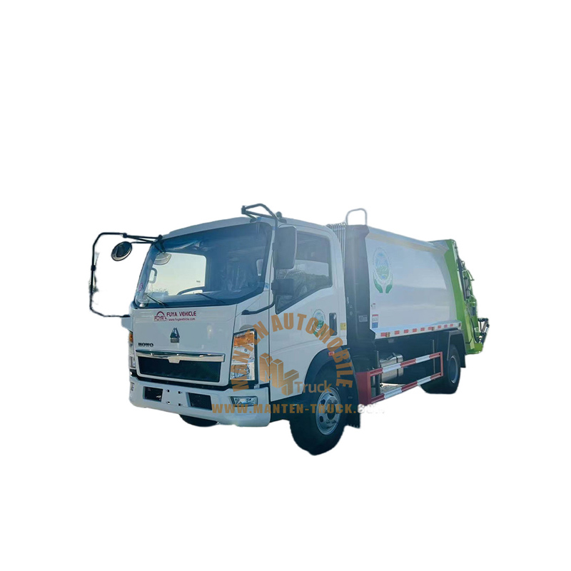 Sinotruk Howo 8 m³ Refuse Collection Truck