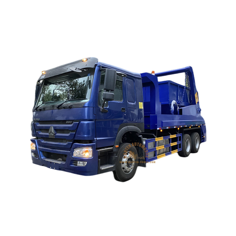 HOWO 6x4 15m³ Kastar Loader Garbage Truck