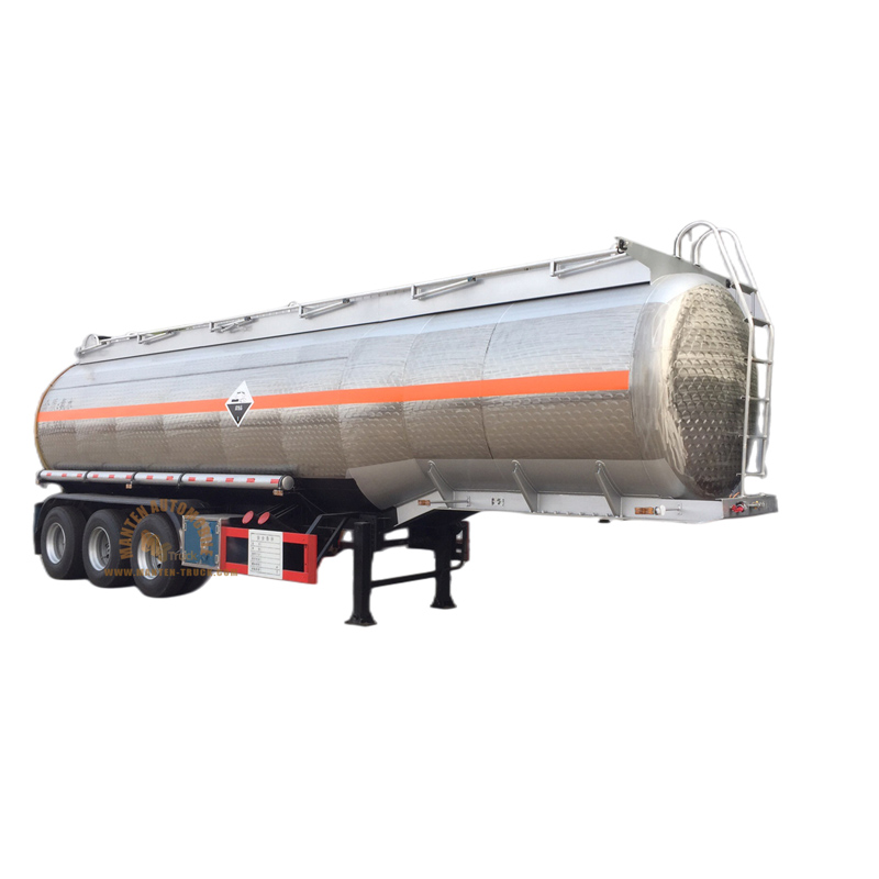 Ammonia 36.9 m³ Aluminum Alloy Chemical Tank Trailer