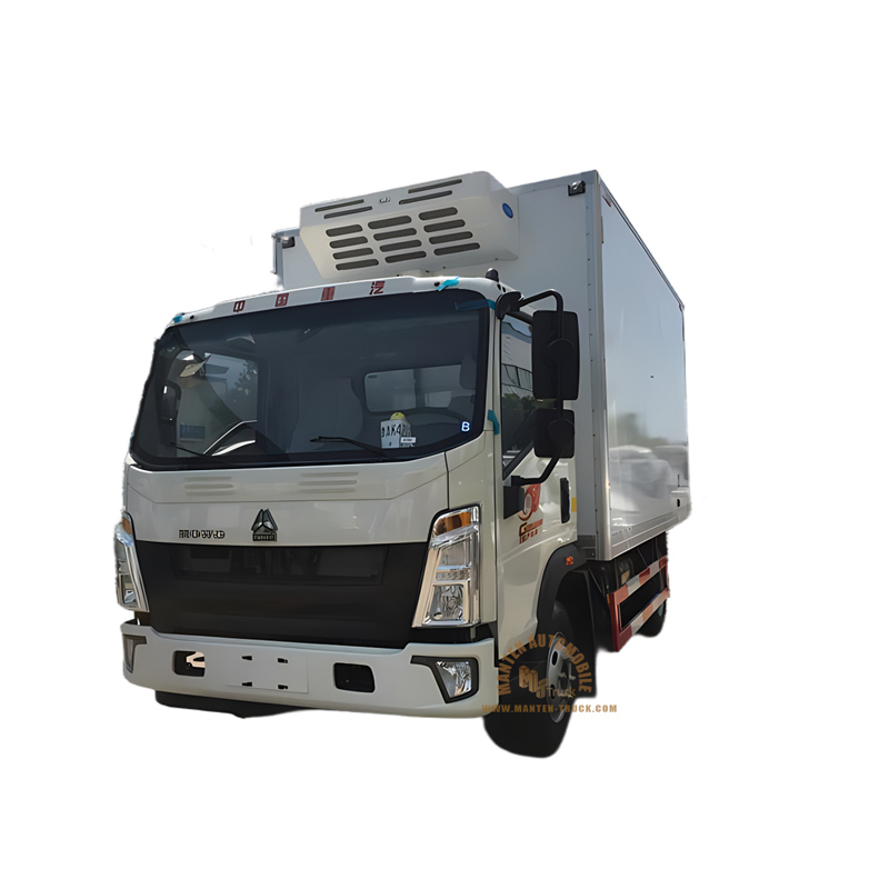 Sinotruk HOWO 5 tons 4x2 Refrigerated Truck
