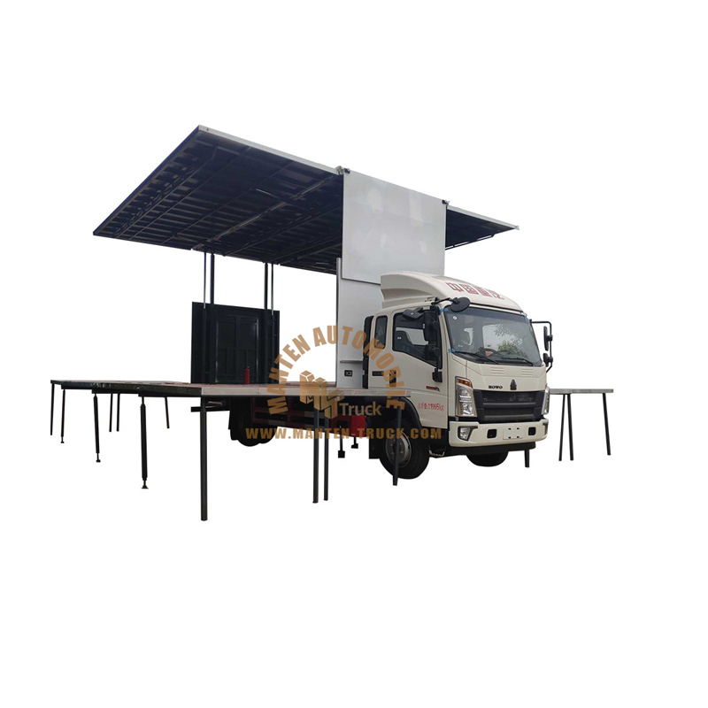6.2m Howo A LED Stage Truk