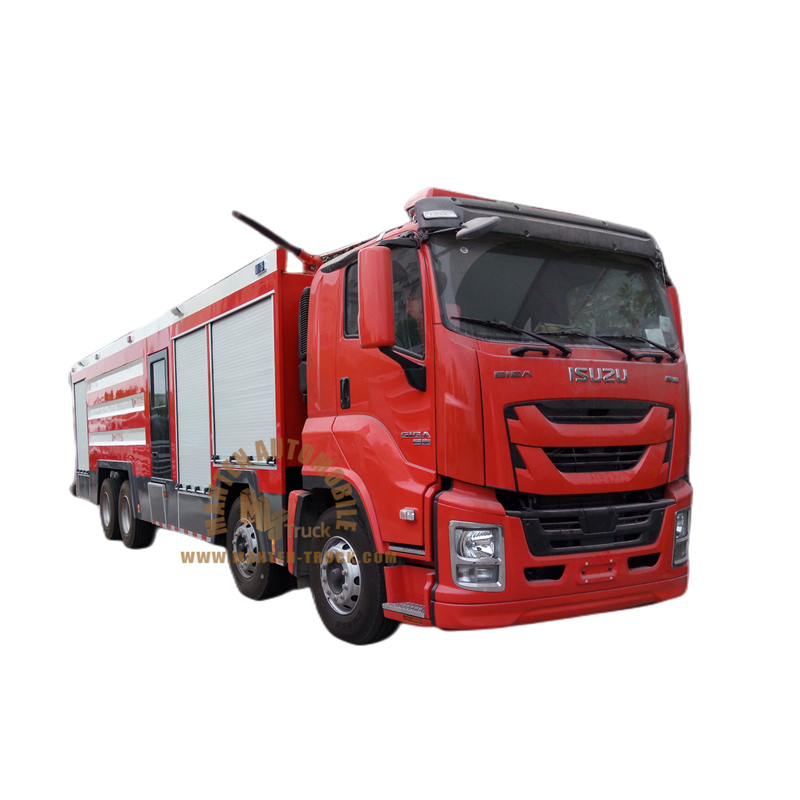 ISUZU GIGA Heavy 15 ton Dry Powder Fire Truck