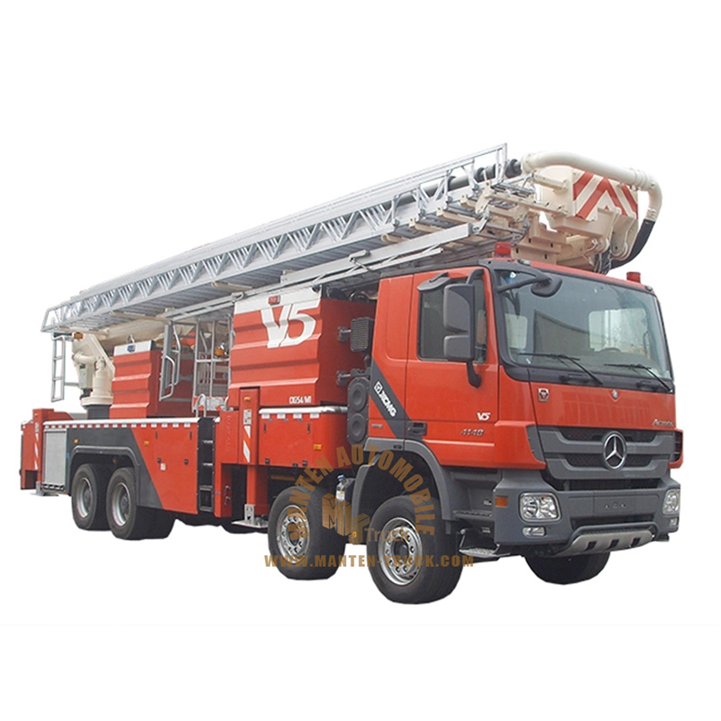 Benz Actros 3344 54 meters Ladar Fire Truck