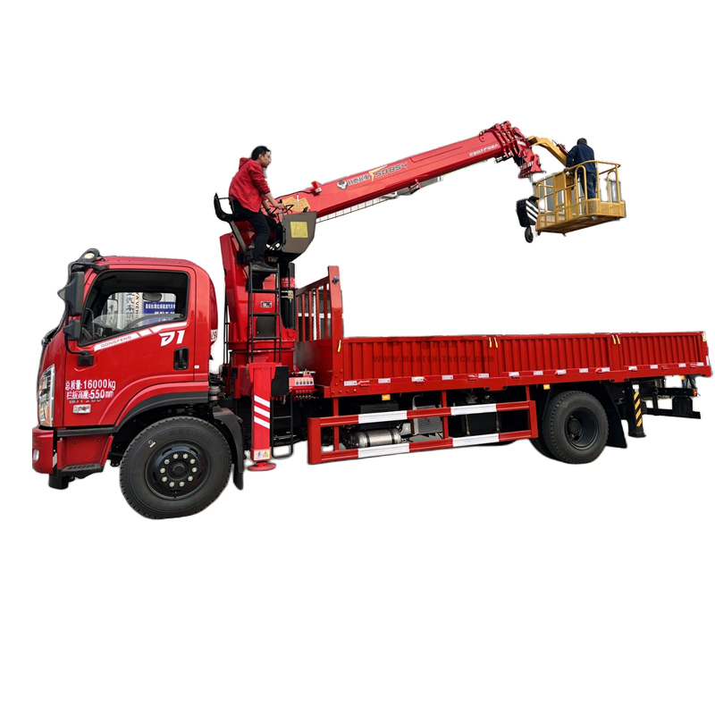 Dongfeng 4x2 Lifter Crane Truck