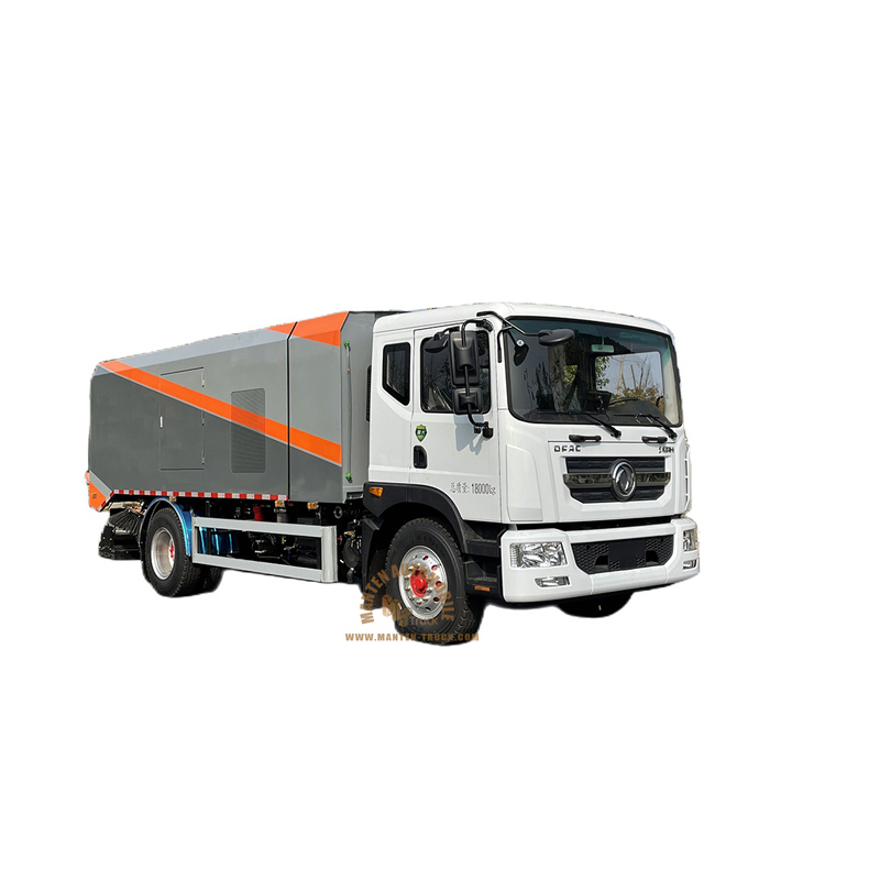 Dongfeng 12 Tons Vacuum Road Sweeper