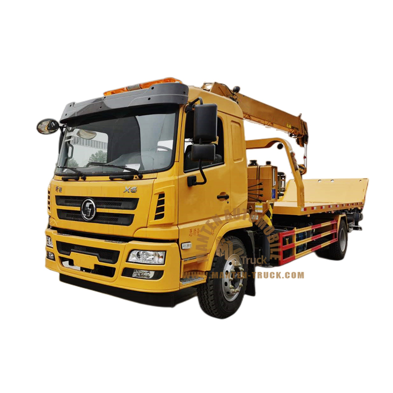 shacman 8ton wrecker tow truck with 6