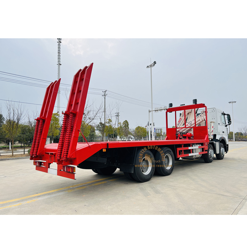 chinese flatbed truck