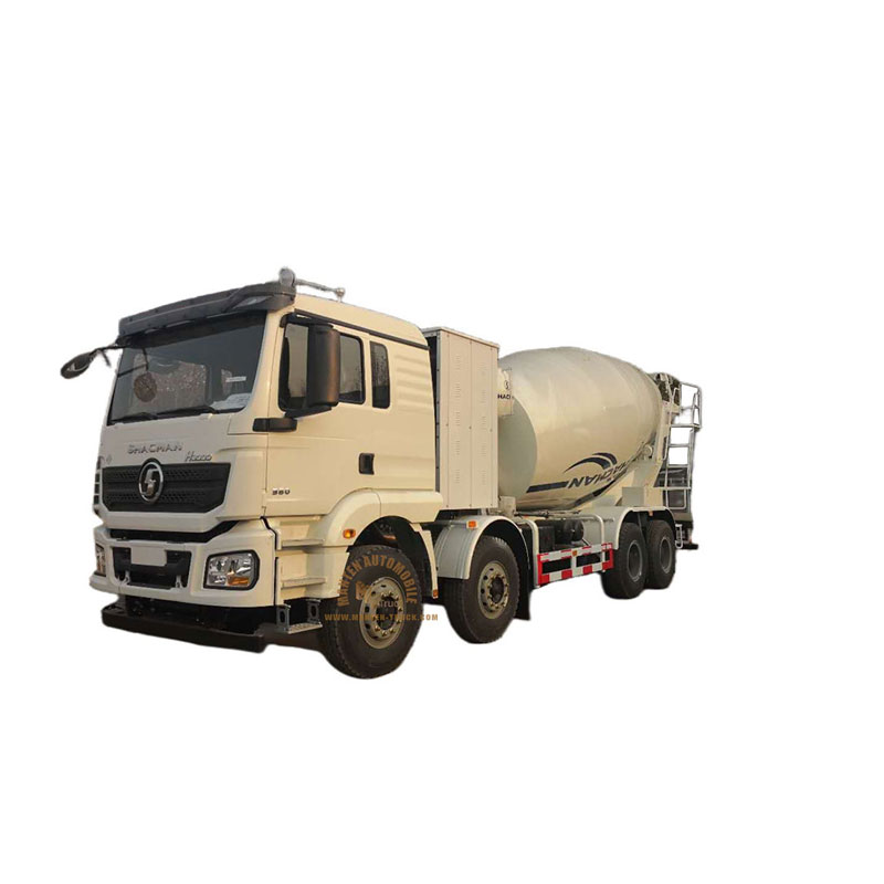 Shacman 8x4 CNG 15m³ Concrete Mixer Truck